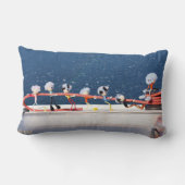 Fubby's die een lijn lieren van een Zeilboot. Lendenkissen (Rückseite)