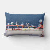 Fubby's die een lijn lieren van een Zeilboot. Lendenkissen (Vorderseite)