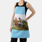 Fubby's die eieren verven van kippen, Vrolijk Pase Schürze (InSitu)