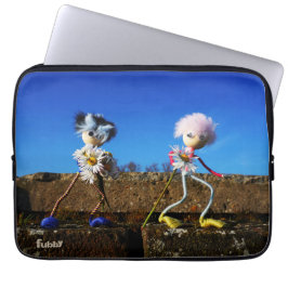 Fubby's die elkaars Valentijn zijn. Laptopschutzhülle