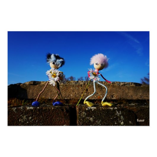 Fubby's die elkaars Valentijn zijn. Poster (Vorderseite)