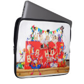 Fubby's die feest vieren voor verjaardag. laptopschutzhülle (Vorne Rechts)