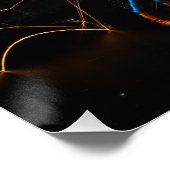 Fubby's die feestelijk proosten met vuurwerk. poster (Ecke)