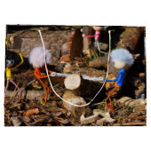 Fubby's die hout zagen. große geschenktüte (Rückseite)