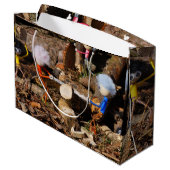 Fubby's die hout zagen. große geschenktüte (Rückseite Schrägansicht)