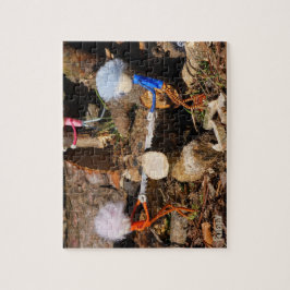 Fubby's die hout zagen. puzzle