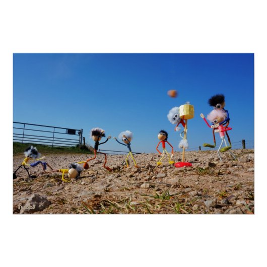 Fubby's die korfballen, winnen of verliezen. poster (Vorderseite)