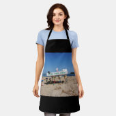 Fubby's die op het strand een pizza stelen. schürze (Getragen)