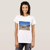 Fubby's die op het strand een pizza stelen. T-Shirt (Vorne ganz)