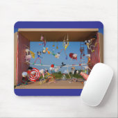 Fubby's in het Circus met allerlei acts.  Mousepad (Mit Mouse)