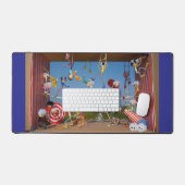 Fubby's in het Circus met allerlei acts.  Schreibtischunterlage (Tastatur & Maus)