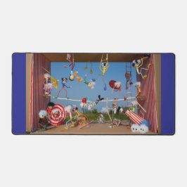 Fubby's in het Circus met allerlei acts.  Schreibtischunterlage