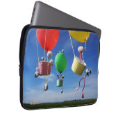 Fubby's in luchtballonnen die op avontuur gaan. laptopschutzhülle (Vorne Rechts)