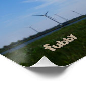 Fubby's in luchtballonnen die op avontuur gaan. poster (Ecke)