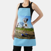 Fubby's in natuur met madeliefjes. schürze (InSitu)