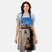 Fubby's in vogelhuisje met touwladder. schürze (Getragen)