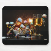 Fubby's met Jaarwisseling bij feestdagen. Mousepad (Vorne)