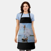 Fubby's op avontuur op Boomschors zeilboot. Schürze (Getragen)