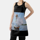 Fubby's op avontuur op Boomschors zeilboot. Schürze (InSitu)