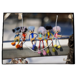 Fubby's op giek in 'Manhatten' poster. Große Geschenktüte