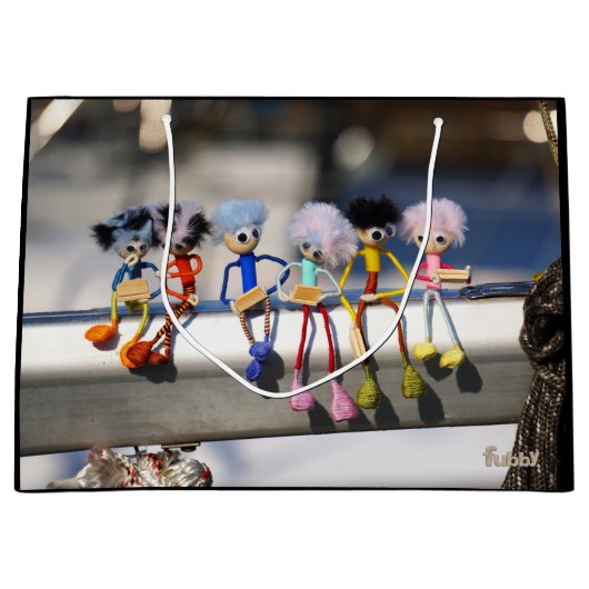 Fubby's op giek in 'Manhatten' poster. Große Geschenktüte (Vorderseite)