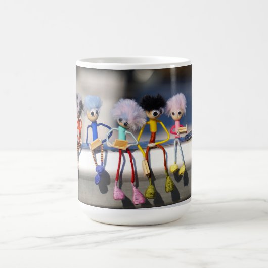 Fubby's op giek in 'Manhatten' poster. Kaffeetasse (Mittel)