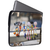 Fubby's op giek in 'Manhatten' poster. Laptopschutzhülle (Vorne Rechts)