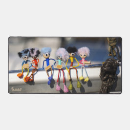 Fubby's op giek in 'Manhatten' poster. Schreibtischunterlage