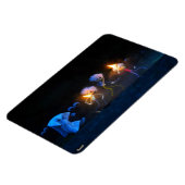 Fubby's op spooktocht, halloween grap. magnet (Linke Seite)