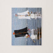 Fubby's op zee tegen plastic vervuiling. puzzle (Vertikal)