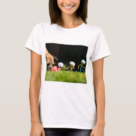 Fubby's spelen een persiflage met hond als stier. T-Shirt