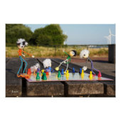 Fubby's spelen 'mens erger je niet !'. poster (Vorderseite)