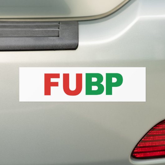 FUBP AUTOAUFKLEBER (Auf Auto)