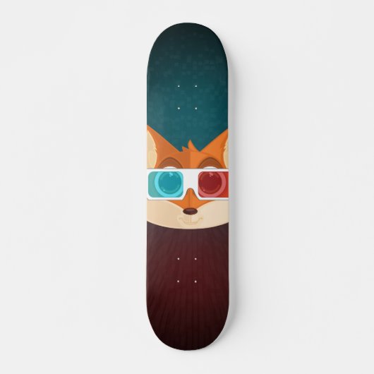 Fuchs - 3D Skateboard (Vorne)