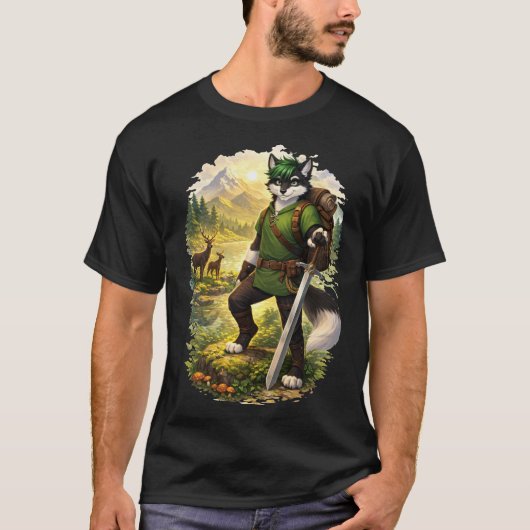 Fuchs Abenteurer T-Shirt (Vorderseite)