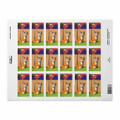 Fuchs Adressaufkleber (Vorne)