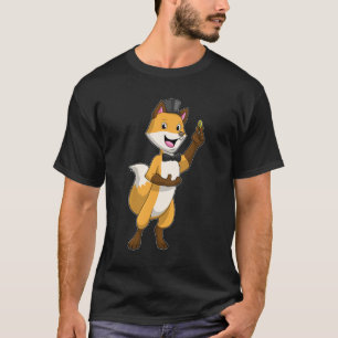 Fuchs als Bräutigam mit Ehering T-Shirt