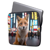 Fuchs am Times Square Laptopschutzhülle (Vorderseite Links)