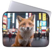 Fuchs am Times Square Laptopschutzhülle (Vorderseite)