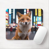 Fuchs am Times Square Mousepad (Mit Mouse)