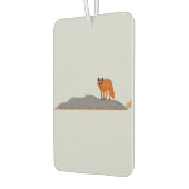 🦊 Fuchs auf dem Felsen Autolufterfrischer (Links)