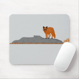 🦊 Fuchs auf der Rock-Mauspad Mousepad