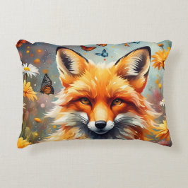 Fuchs auf der Wiese Dekokissen