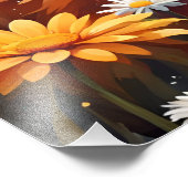 Fuchs auf der Wiese Fotodruck (Ecke)