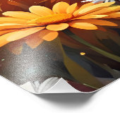 Fuchs auf der Wiese Fotodruck (Ecke)