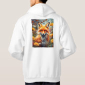 Fuchs auf der Wiese Hoodie (Rückseite)