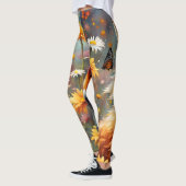 Fuchs auf der Wiese Leggings (Links)