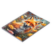 Fuchs auf der Wiese Notizblock (Linke Seite)