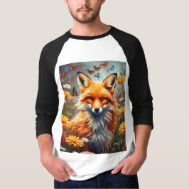 Fuchs auf der Wiese T-Shirt