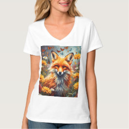 Fuchs auf der Wiese T-Shirt